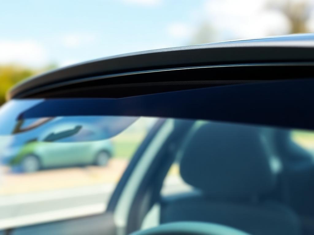 Eyebrow Tint on a car